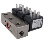 3-voudig vent.bl. 1/8 3mm 24VDC 50%ED