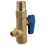Filter drainvalve