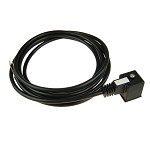 Stekker vierkant incl. 3m kabel 6H + 12H