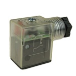 Stekker rechthoek vd led/var 110V red